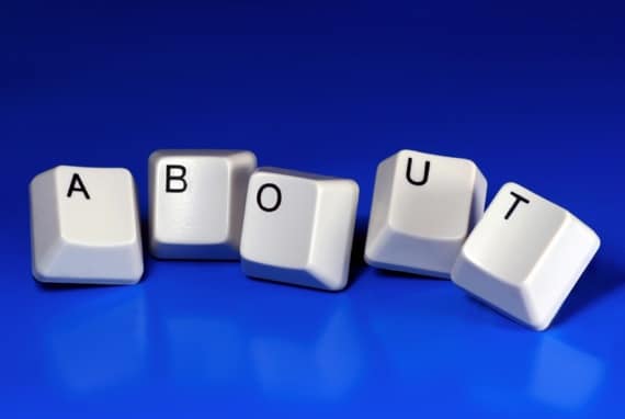 The Word &ldquo;About&rdquo; Spelled Out with Keyboard Keys - Photo courtesy of &copy;iStockphoto.com/Eoseye, Image #1286101