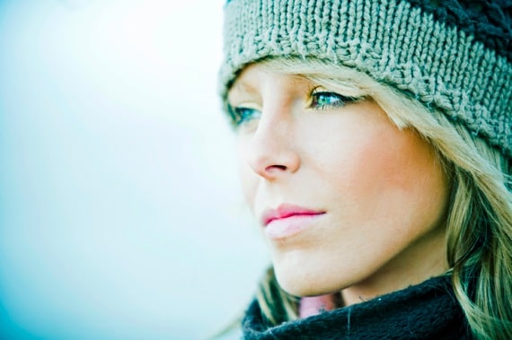 iStock_000008709713Small.jpg A Woman with the Blues Standing Outside - Photo courtesy of ©iStockphoto.com/druvo, Image #8709713