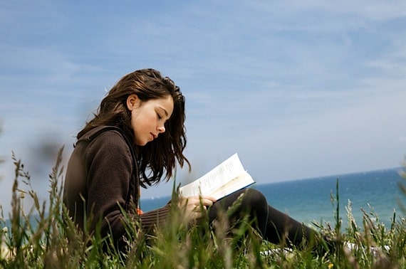 A Young Woman Reading Alone - Photo courtesy of &copy;iStockphoto.com/Maica, Image #12887821