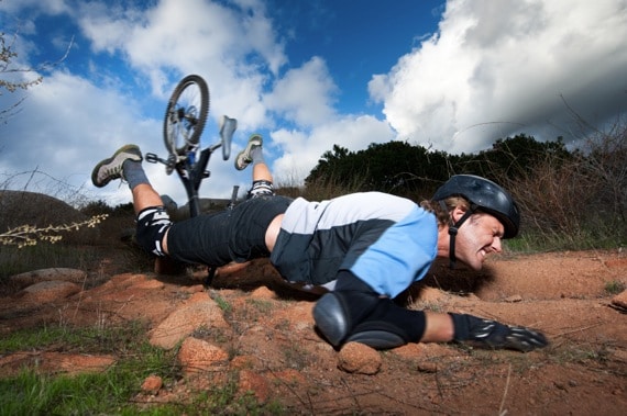 An Extreme Mountain Bike Crashing - Photo courtesy of ©iStockphoto.com/MichaelSvoboda, Image #14826906 An Extreme Mountain Bike Crashing - Photo courtesy of ©iStockphoto.com/MichaelSvoboda, Image #14826906