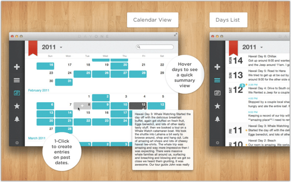 Day One Screenshot Day One Screenshot